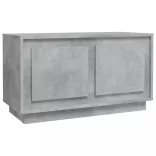 betonszürke szerelt fa TV-szekrény 80x35x45 cm