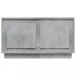 betonszürke szerelt fa TV-szekrény 80x35x45 cm
