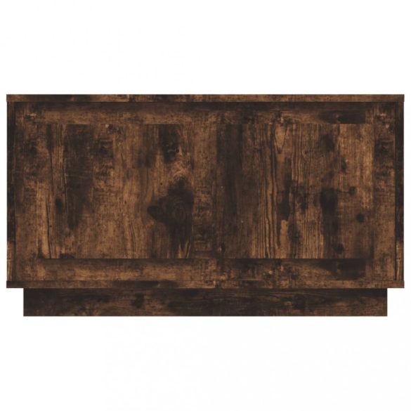 füstös tölgy színű szerelt fa TV-szekrény 80x35x45 cm