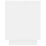 fehér szerelt fa TV-szekrény 102 x 35 x 45 cm