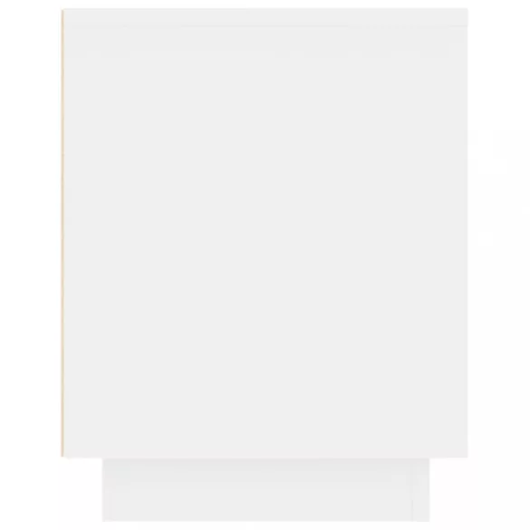 fehér szerelt fa TV-szekrény 102 x 35 x 45 cm