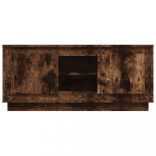 füstös tölgy színű szerelt fa TV-szekrény 102 x 35 x 45 cm