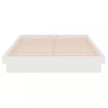 fehér tömör fa ágykeret 120x200 cm
