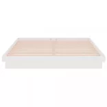 fehér tömör fa ágykeret 160 x 200 cm