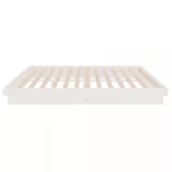 fehér tömör fa ágykeret 140 x 190 cm