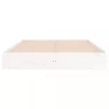 fehér tömör fa ágykeret 120 x 200 cm