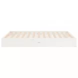 fehér tömör fa ágykeret 140 x 190 cm