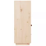 tömör fenyőfa magasszekrény 67 x 40 x 108,5 cm