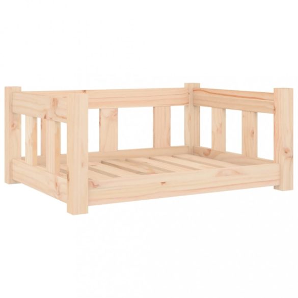 tömör fenyőfa kutyaágy 65,5 x 50,5 x 28 cm