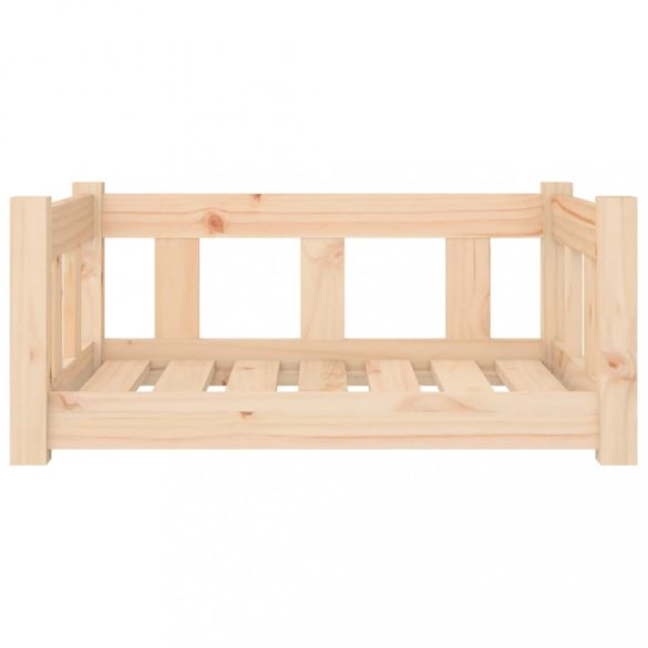 tömör fenyőfa kutyaágy 65,5 x 50,5 x 28 cm