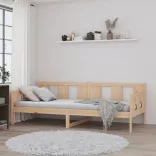 tömör fenyőfa kanapéágy 90 x 200 cm