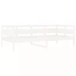 fehér tömör fenyőfa kanapéágy 90 x 200 cm