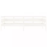 fehér tömör fenyőfa kanapéágy 90 x 200 cm