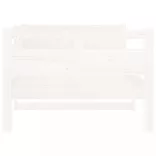 fehér tömör fenyőfa kanapéágy 90 x 200 cm