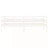 fehér tömör fenyőfa kanapéágy 90 x 190 cm