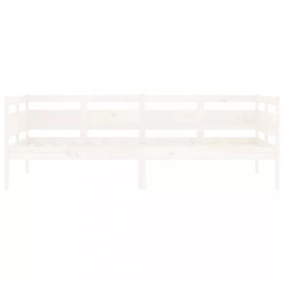 fehér tömör fenyőfa kanapéágy 90 x 190 cm