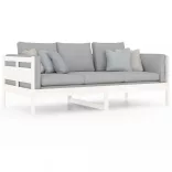 fehér tömör fenyőfa kanapéágy 90 x 190 cm