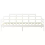 fehér tömör fenyőfa kanapéágy 90 x 200 cm