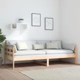 tömör fenyőfa kanapéágy 90 x 200 cm