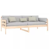 tömör fenyőfa kanapéágy 90 x 200 cm