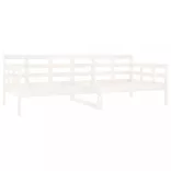 fehér tömör fenyőfa kanapéágy 90 x 200 cm