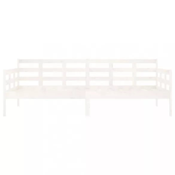 fehér tömör fenyőfa kanapéágy 90 x 200 cm