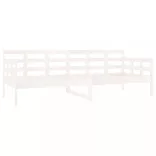 fehér tömör fenyőfa kanapéágy 80x200 cm