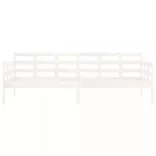 fehér tömör fenyőfa kanapéágy 80x200 cm