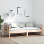 tömör fenyőfa kanapéágy 90 x 190 cm
