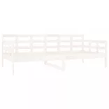 fehér tömör fenyőfa kanapéágy 90 x 190 cm