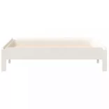 fehér tömör fenyőfa egymásra rakható ágy 90x190 cm