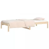 tömör fenyőfa kanapéágy matrac nélkül 80 x 200 cm