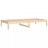 tömör fenyőfa kanapéágy matrac nélkül 80 x 200 cm
