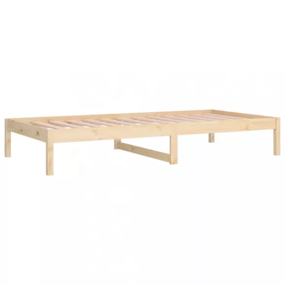 tömör fenyőfa kanapéágy matrac nélkül 80 x 200 cm