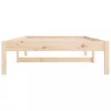 tömör fenyőfa kanapéágy matrac nélkül 80 x 200 cm