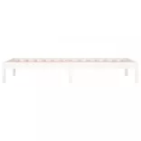 fehér tömör fenyőfa kanapéágy matrac nélkül 80 x 200 cm