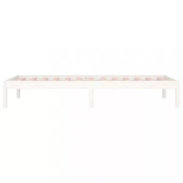 fehér tömör fenyőfa kanapéágy matrac nélkül 80 x 200 cm