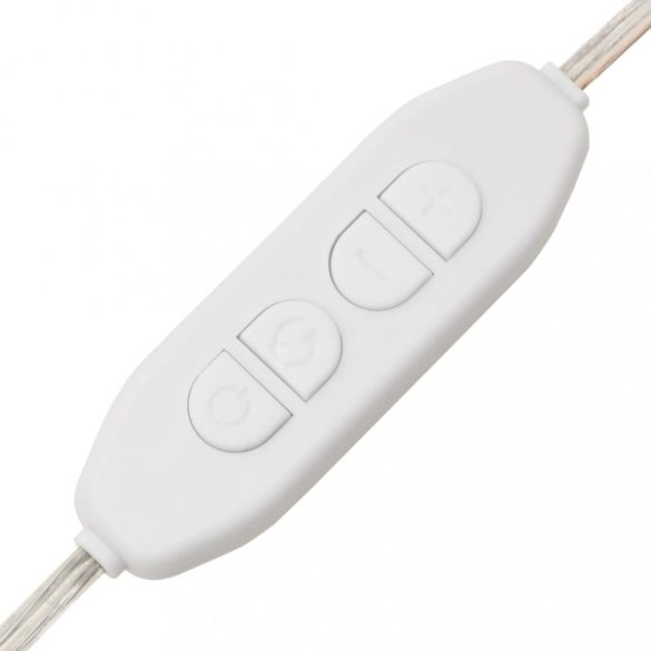 szürke sonoma színű tükrös szekrény LED-ekkel 90 x 31,5 x 62 cm