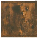 2 db füstös tölgy színű szerelt fa TV-szekrény 80 x 30 x 30 cm