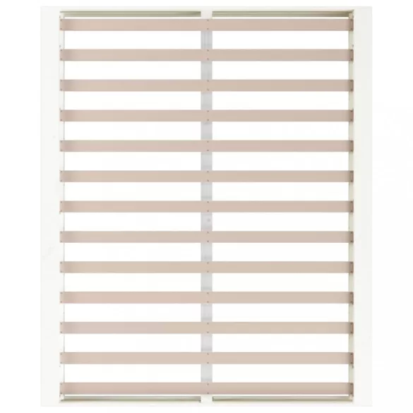 fehér tömör fa ágykeret 120x200 cm