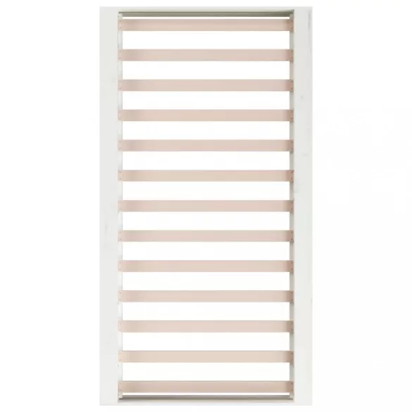 fehér tömör fa ágykeret 120 x 190 cm (Small Double)