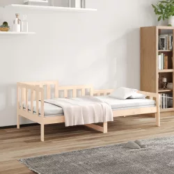 tömör fenyőfa kanapéágy matrac nélkül 90 x 200 cm