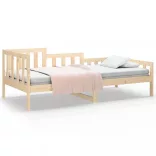 tömör fenyőfa kanapéágy matrac nélkül 90 x 200 cm