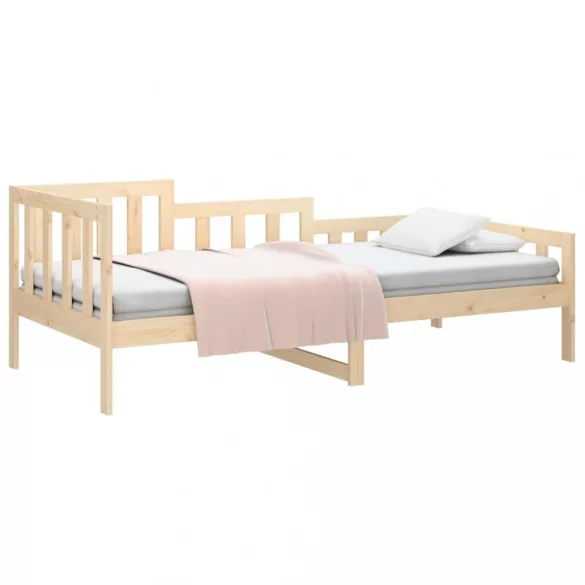 tömör fenyőfa kanapéágy matrac nélkül 90 x 200 cm