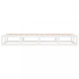 fehér tömör fa ágykeret 75 x 190 cm (Small Single)