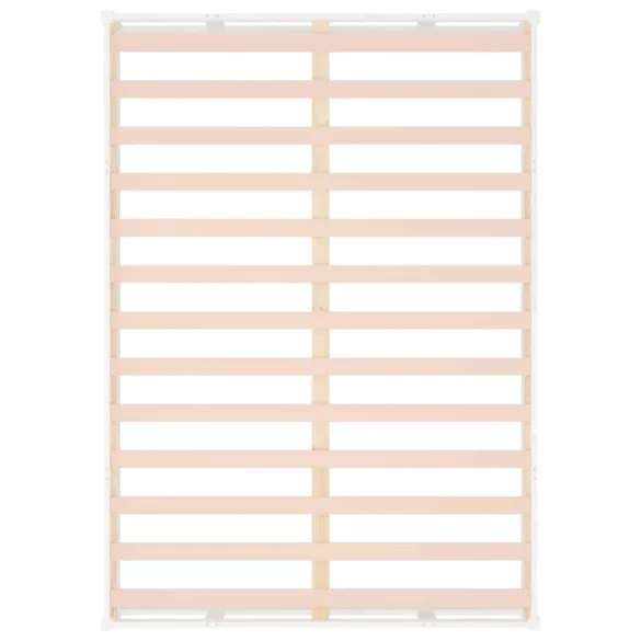 fehér tömör fa ágykeret 135 x 190 cm (Double)