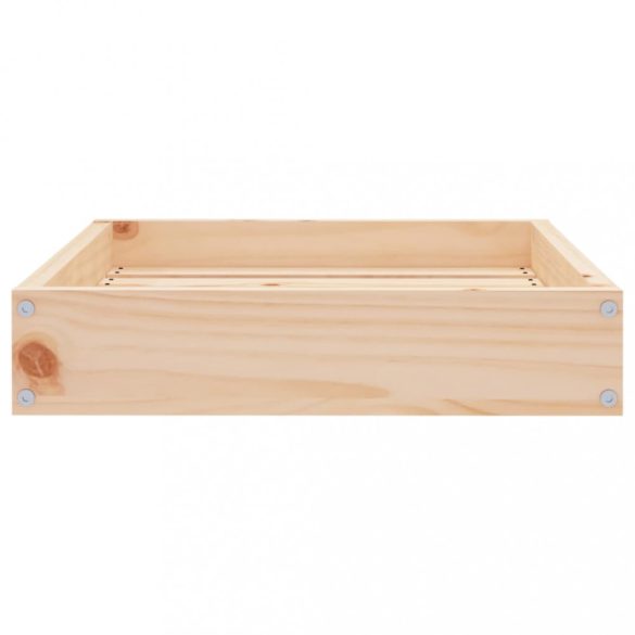 tömör fenyőfa kutyaágy 51,5 x 44 x 9 cm