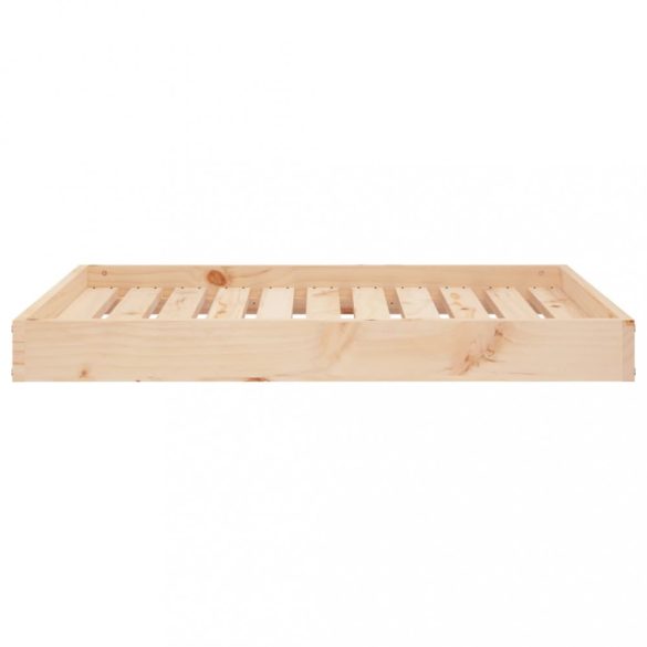 tömör fenyőfa kutyaágy 91,5x64x9 cm