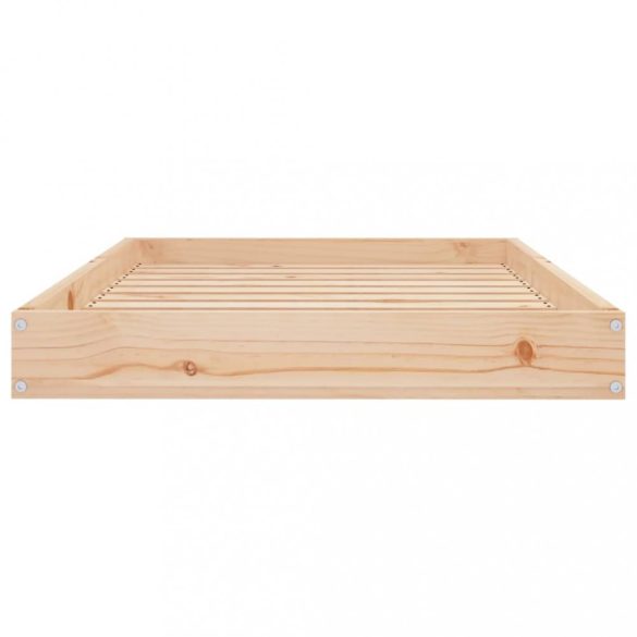 tömör fenyőfa kutyaágy 91,5x64x9 cm