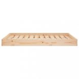 tömör fenyőfa kutyaágy 101,5x74x9 cm